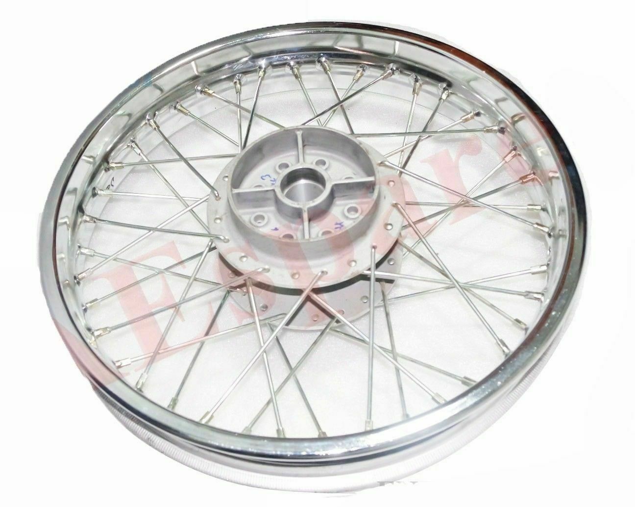 Fits Royal Enfield Thunderbird Classic Wheel Rim Set + Disc Break Hub 
