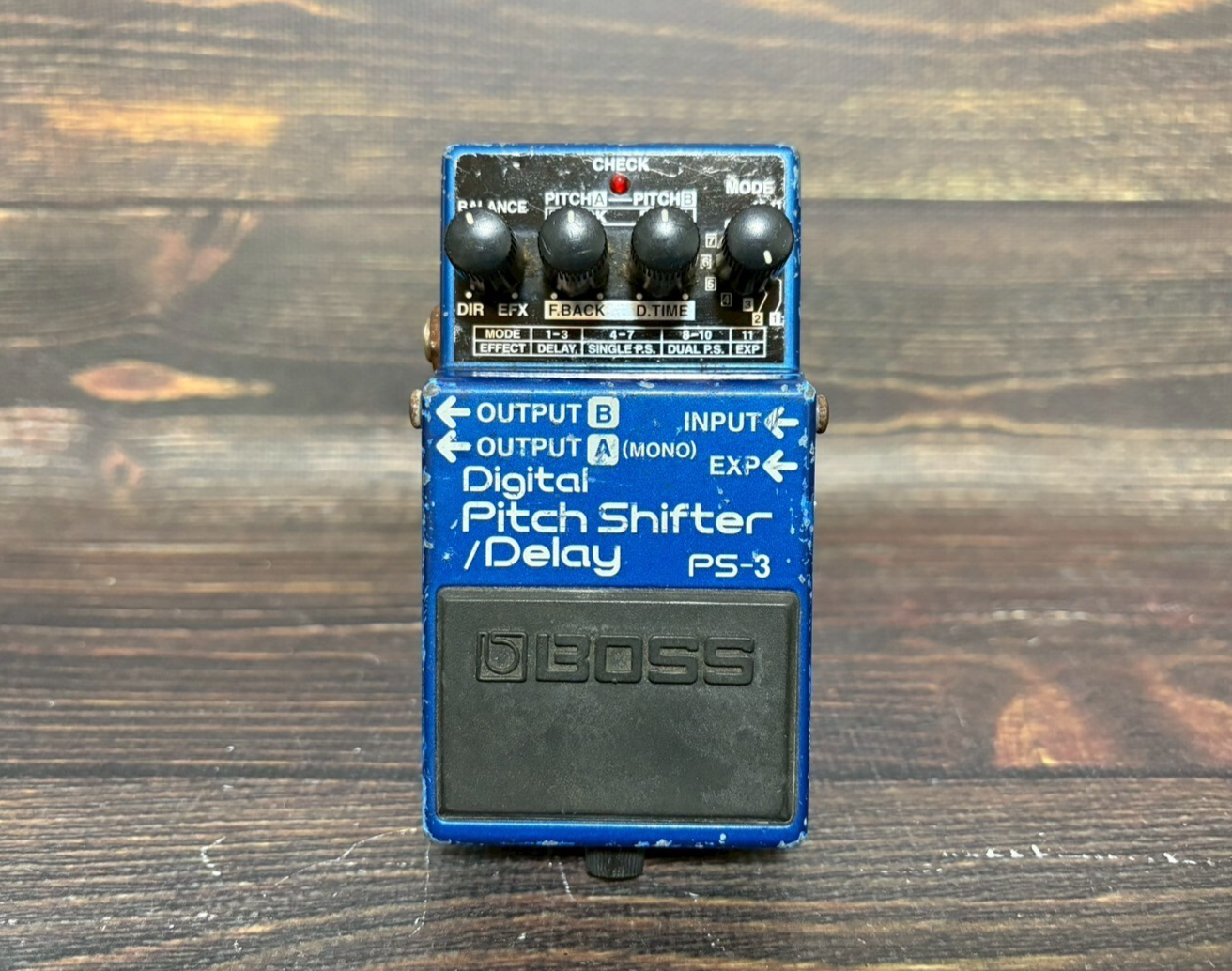 希少★BOSS Digital Pitch Shifter/Delay PS-3 Boss PS-3 Pitch Shifter Guitar Effect Pedal for sale online