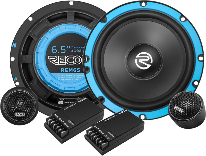 REM65 Echo Series 6.5-Inch Car Audio Component Speaker System - Picture 12 of 12