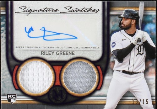 2023 Topps Museum Collection - Riley Greene #SWDRA-RG