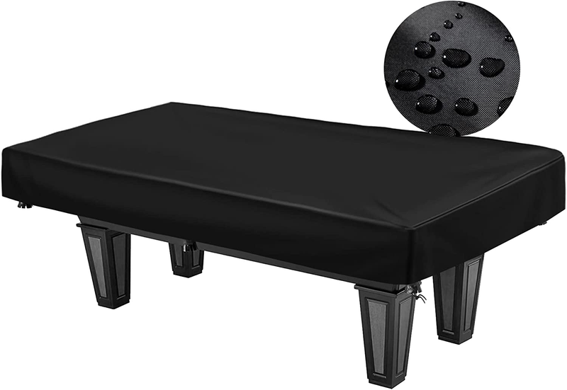 S Heavy Duty Waterproof 7/8/9 Foot Fitted Pool Tabl