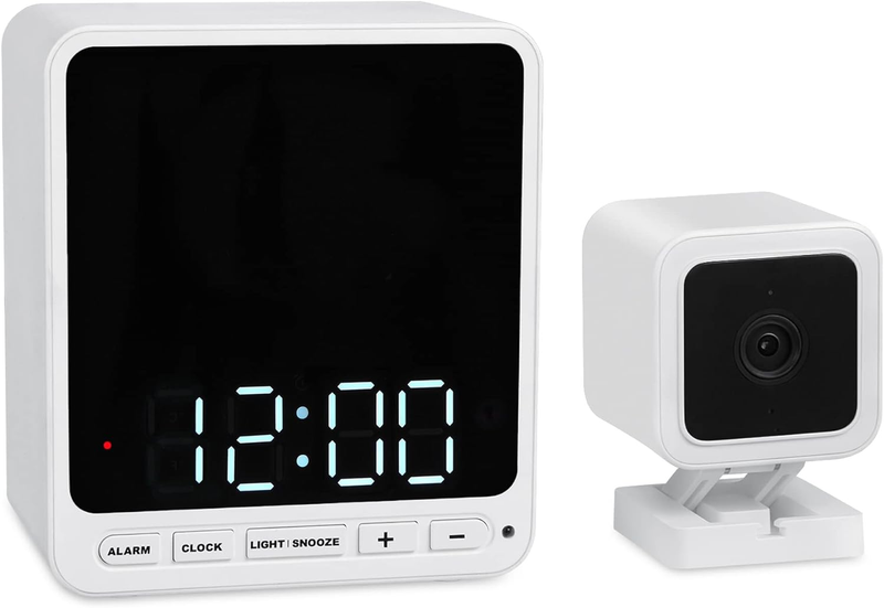 Alarm Clock Wyze Cam V3 Camera Case - Compatible with Wyze Cam V3 Only - Cover f