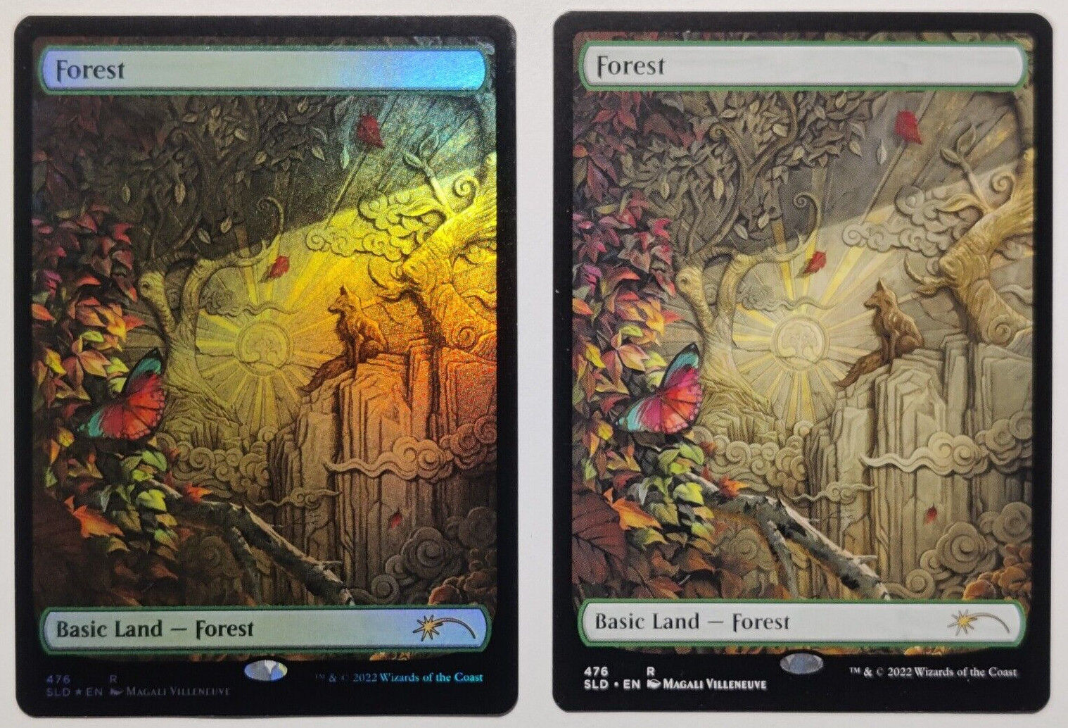 MTG Secret Lair Forest (476) -SLD Magali Villeneuve NM MTG Secret Lair Forest (476) -SLD Magali Villeneuve NM