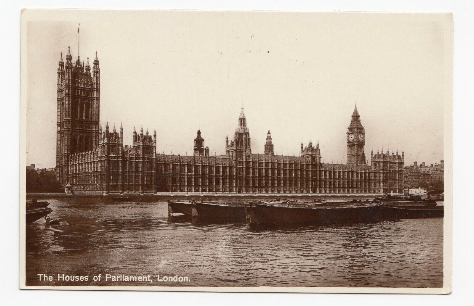 UK Old Postcard The Houses of Parliament London British UK Old Postcard The Houses of Parliament London British