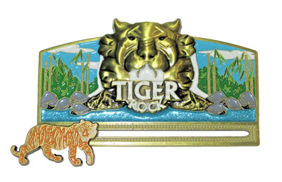  NEW CHESSINGTON WORLD OF ADVENTURES TIGER ROCK LOG FLUME METAL RIDE MAGNET