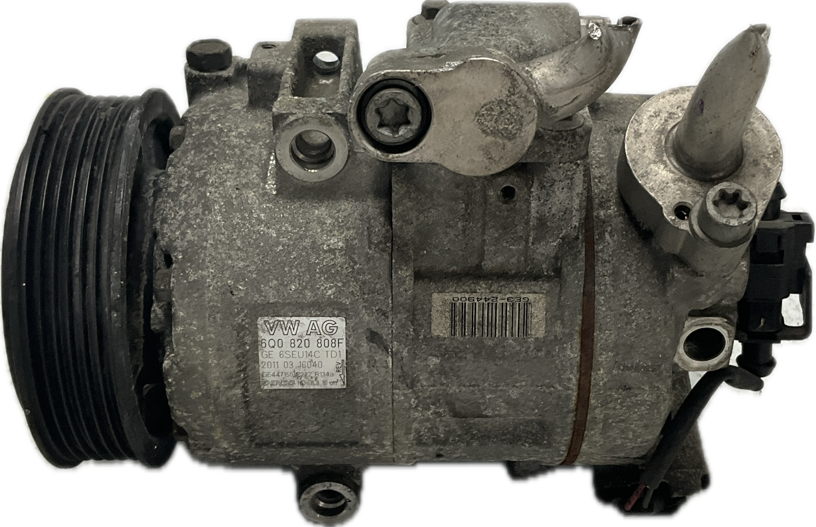 Compressore clima aria condizionata VOLKSWAGEN POLO 6R codice 6Q0820808F