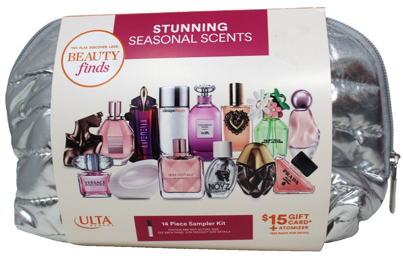 Ulta Stunning Seasonal Scents 14 pc Sample Vials Perfume Set