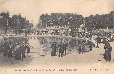 CPA 92 FETE DE SAINT CLOUD / LE BASSIN DES CASCADES