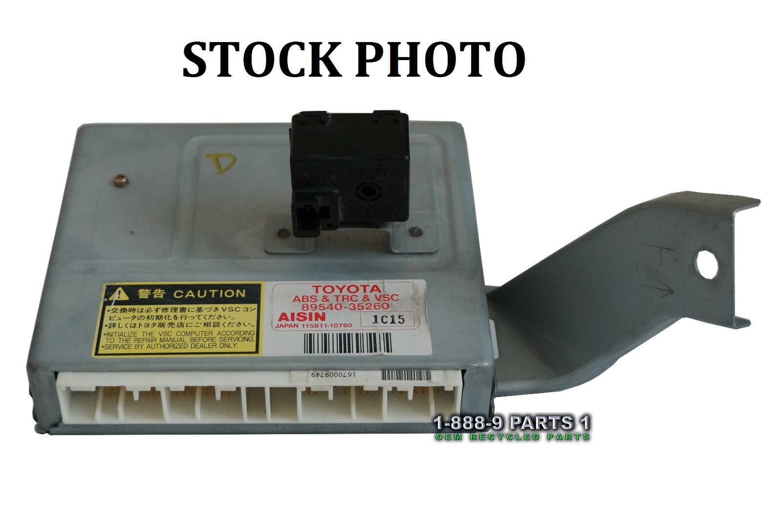 ABS COMPUTER TRC VSC MODULE for 2001 2002 TOYOTA 4RUNNER ABS COMPUTER TRC VSC MODULE for 2001 2002 TOYOTA 4RUNNER