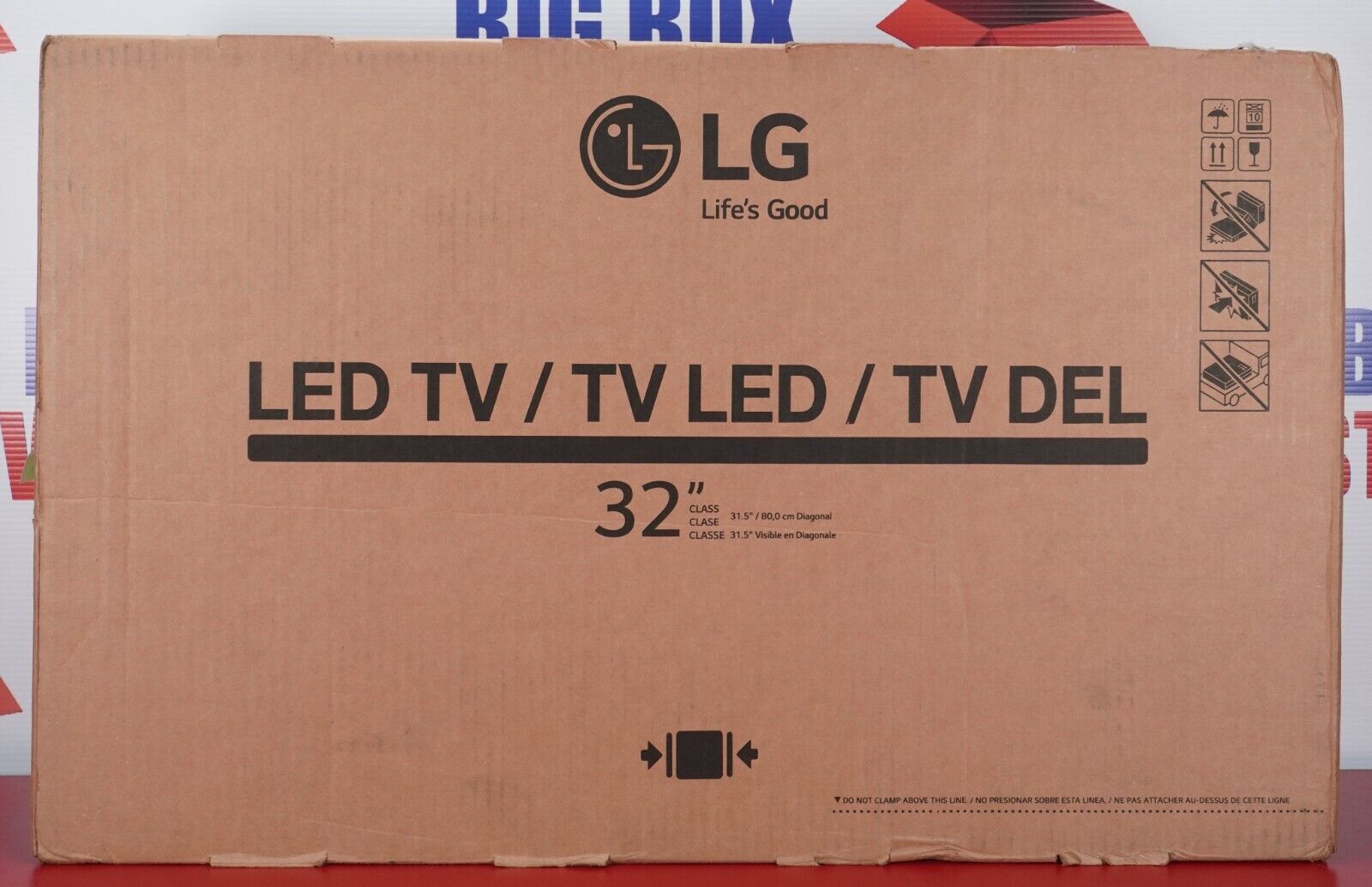 LG 32LT340CBUB 32-inch LED Backlit LCD Display 60 Hz - Brand