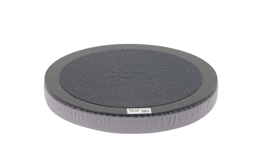 Seat Cushion, Gray Deluxe Swivel