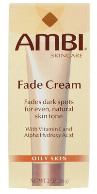 EXPIRE 2/2024 AMBI Skincare Fade Cream Oily Skin 2oz Dark Spot Remover Treatment