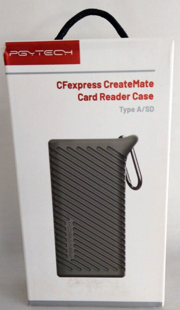 Pgytech CFexpress CreateMate Card Reader Case Type A/SD Moss Pgytech CFexpress CreateMate Card Reader Case Type A/SD Moss