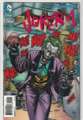 JOKER #1 Batman THE NEW 52! #23.1 - 3D Lenticular Variant Cover DC Comics! 2013