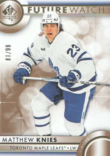 2023-24 Sp Authentic - Matthew Knies #107
