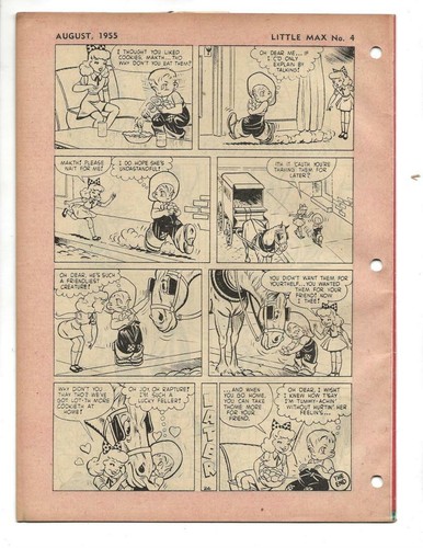 Little Max #4 1955 Australian Circus Dreams - Elephant Cover!