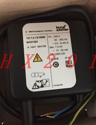 ONE NEW Kromschroder TZI 7.5 - 12 / 100W Ignition transformer For burner