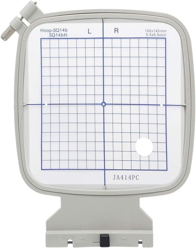 SQ14B Embroidery Hoop for Janome Memory Craft MC 500E 400E 550E Elna Expressive