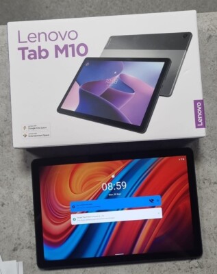 Lenovo M10 Plus 3rd Gen 64GB Wi-Fi 10.6 Inch Tablet - Storm Grey