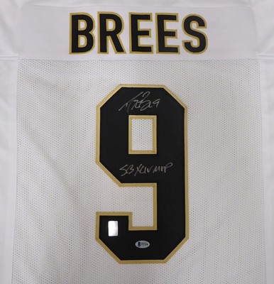 drew brees jersey signed