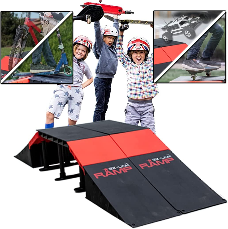 Skateboard Ramp Bike Ramp Skate Ramp RC Ramp BMX Ramp RC Car Ramp for Kids