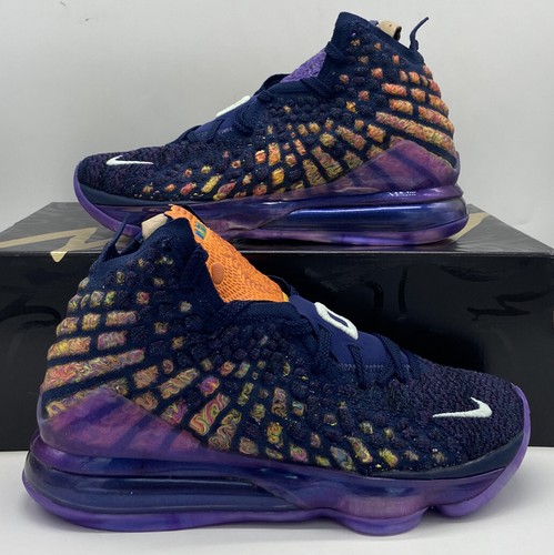 

Кроссовки Nike LeBron 17 Monstars NBA ASG Navy Heather Black Multicolor CD5050-400, размер 8, Черный, Nike LeBron 17