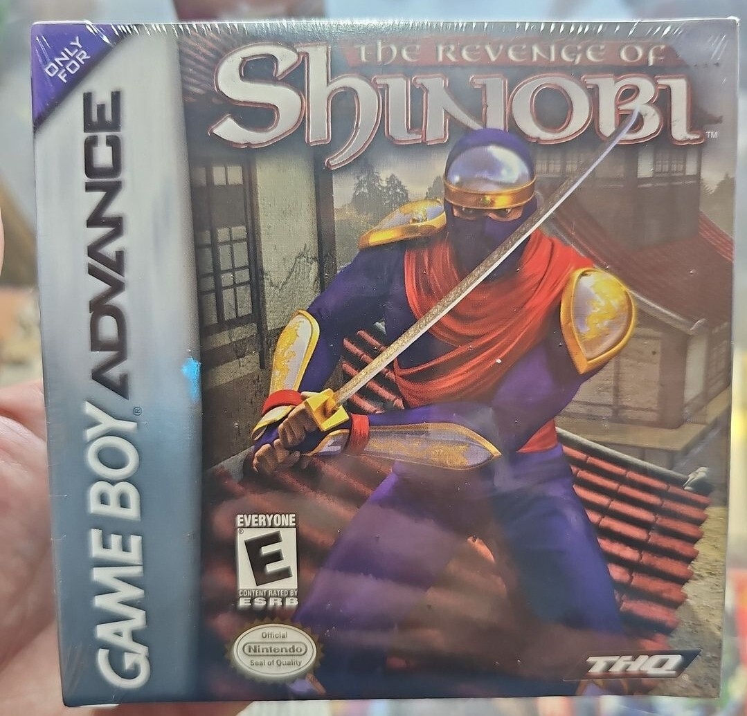 Revenge of Shinobi (Nintendo Game Boy Advance, 2002) NEW