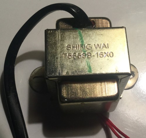 Shing Wai T10002NUE Transformer w/ Built In Thermal Fuse
