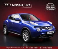 2016 Nissan Juke 1.6 N-Connecta SUV 5dr Petrol XTRON Euro 6 (117 ps) SUV Petrol 