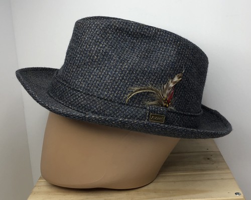 帽子 50s Vintage ADAM Deluxe hat 1/4 58cm New Vintage Mens 50's 60's Adam Fedora Style Hat 7 1/4 Dark