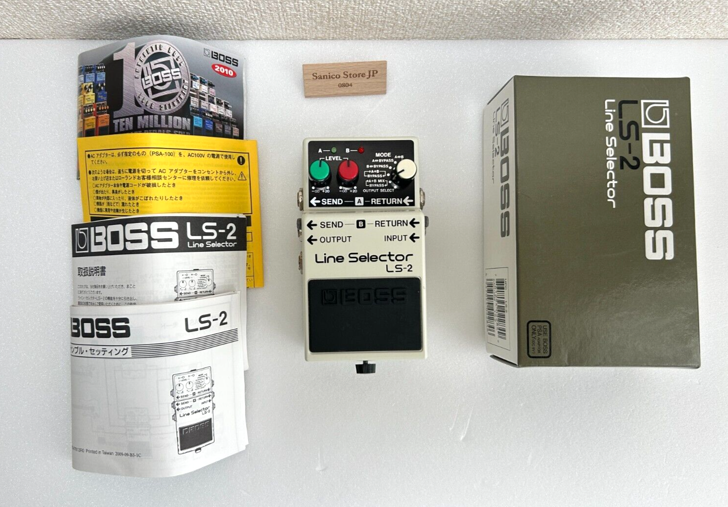 Boss LS-2 Line Selector Guitar Effect Pedal free shipping