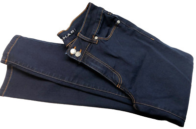 NWOT Tahari Charlotte Seta-Siilk Dark Comfort Luxe Skinny Jeans 16/33 $89 RTL