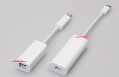 Apple Thunderbolt 3 to 2 A1790 +Thunderbolt  2 -FireWire 800 1394B Adapter A1463