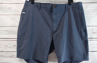 7 Diamonds Performance Shorts Men's 36 Blue Crossroads 7'' Inseam  NWT