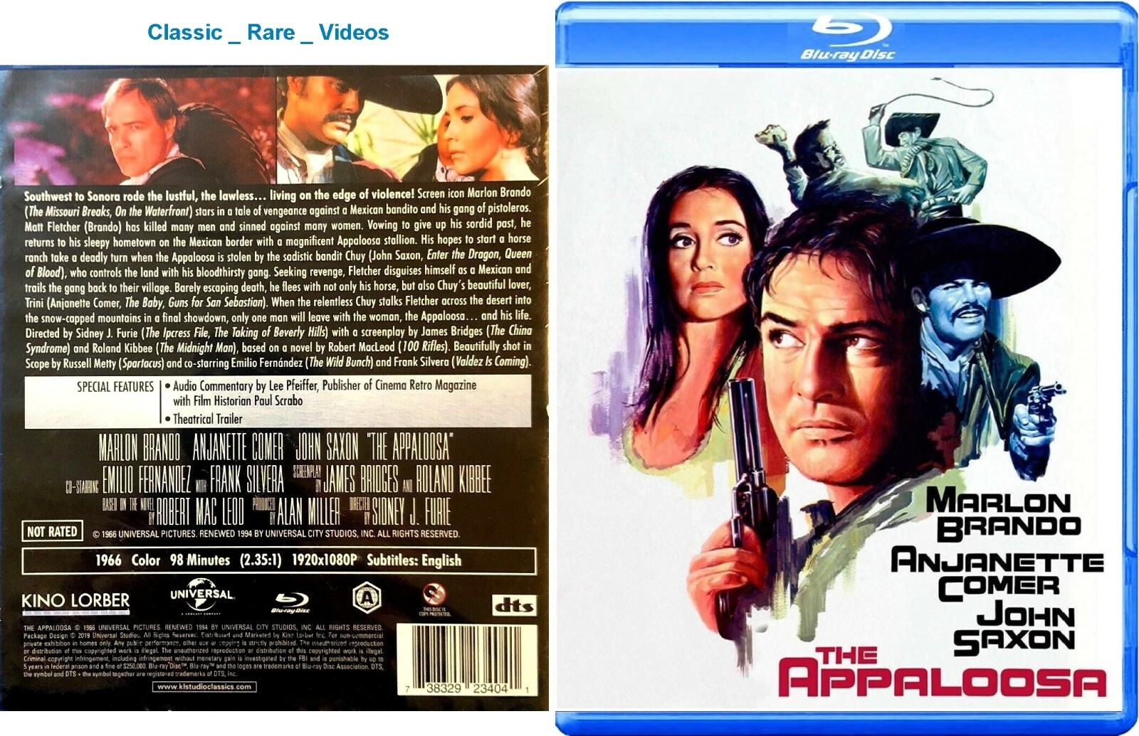 CHAGEさんDVD・Blu-ray The Appaloosa ~ Blu-ray ~ Marlon Brando, Anjanette Comer
