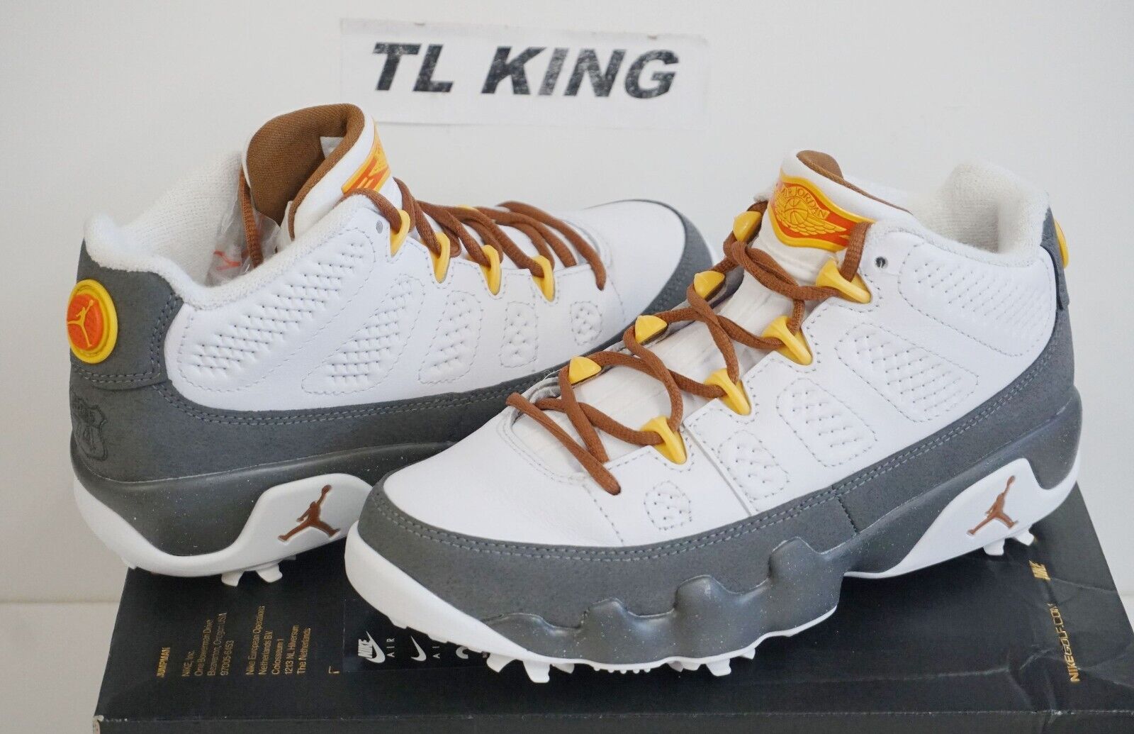 Nike Air Jordan 9 IX G NRG U24 Golf Spikes AJ 9 US Open Nike Air Jordan 9 IX G NRG U24 Golf Spikes AJ 9 US Open