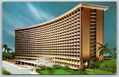 Los Angeles Century Plaza Hotel California Chrome Postcard
