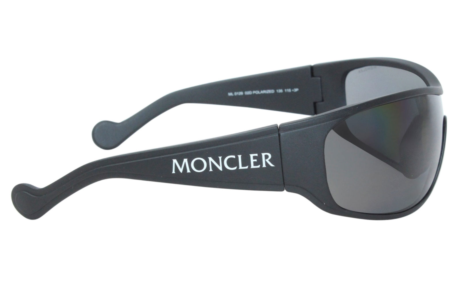 Pre-owned Moncler Eyewear Sunglasses Shield Glasses Ski Mask Visor In Gray