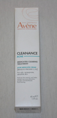 Avene Cleanance Acne Medicated Clearing Treatment Cream 1.3 fl oz Exp 11/24 New
