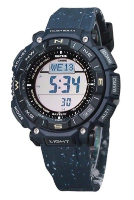 Casio PRO TREK Climber Line Digital Silicone Strap PRG-340SC-2 100M Mens Watch
