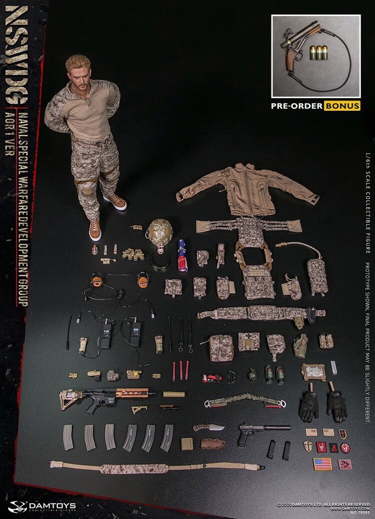 DAMTOYS 78065 NSWDG 海軍特殊戦開発グループ AOR1 1/6 Damtoys 78065 1/6 Seal Nswdg Navy Special Operations