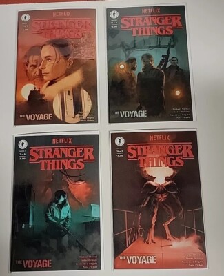 Stranger Things: Voyage (2023/24) #1-4 VF+ COMPLETE SERIES SET DARK HORSE COMICS