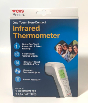 CVS Health One Touch Non-Contact Infrared Thermometer
