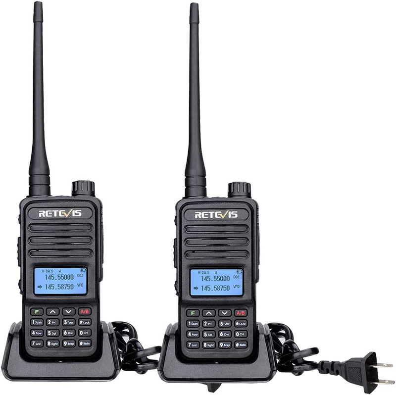 Long Range, Dual Band 200 Channels High Power 2 Way Radios,