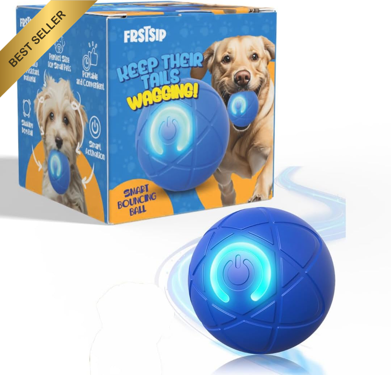 Automatic Rolling Dog Ball Interactive Smart Moving Bouncing Pet Toy
