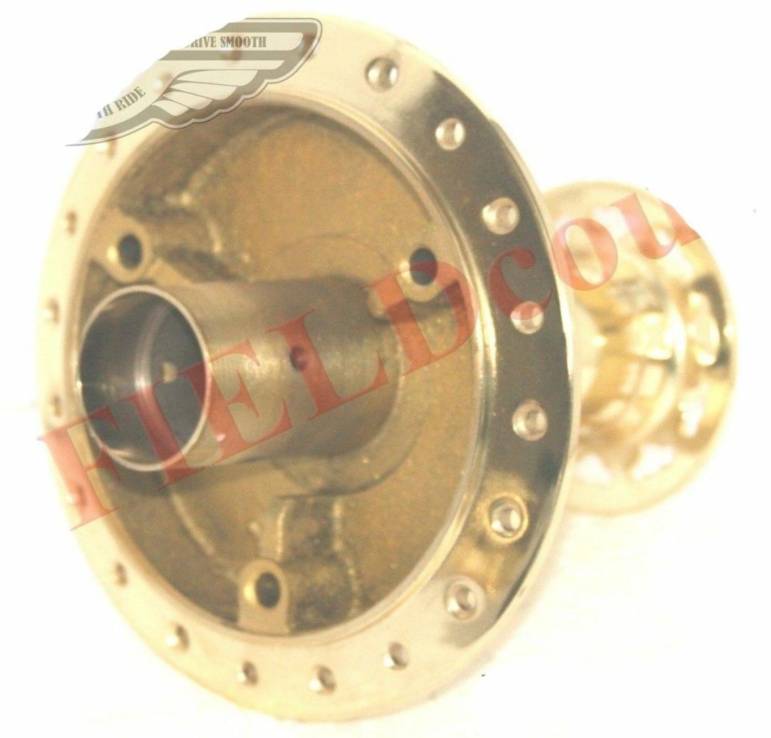 Fits Royal Enfield BSA BHalf Width Rear Wheel Hub Drum Golden Finish  