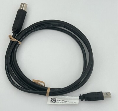 HOTRON E246588 AWM 6ft. USB Type C-TO-A USB Cable - BLAK  Lot Of (5)
