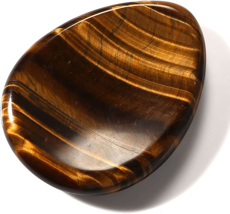 Worry Stone Natural Gemstone Thumb Palm Polished Pocket Crystal Meditation Gift