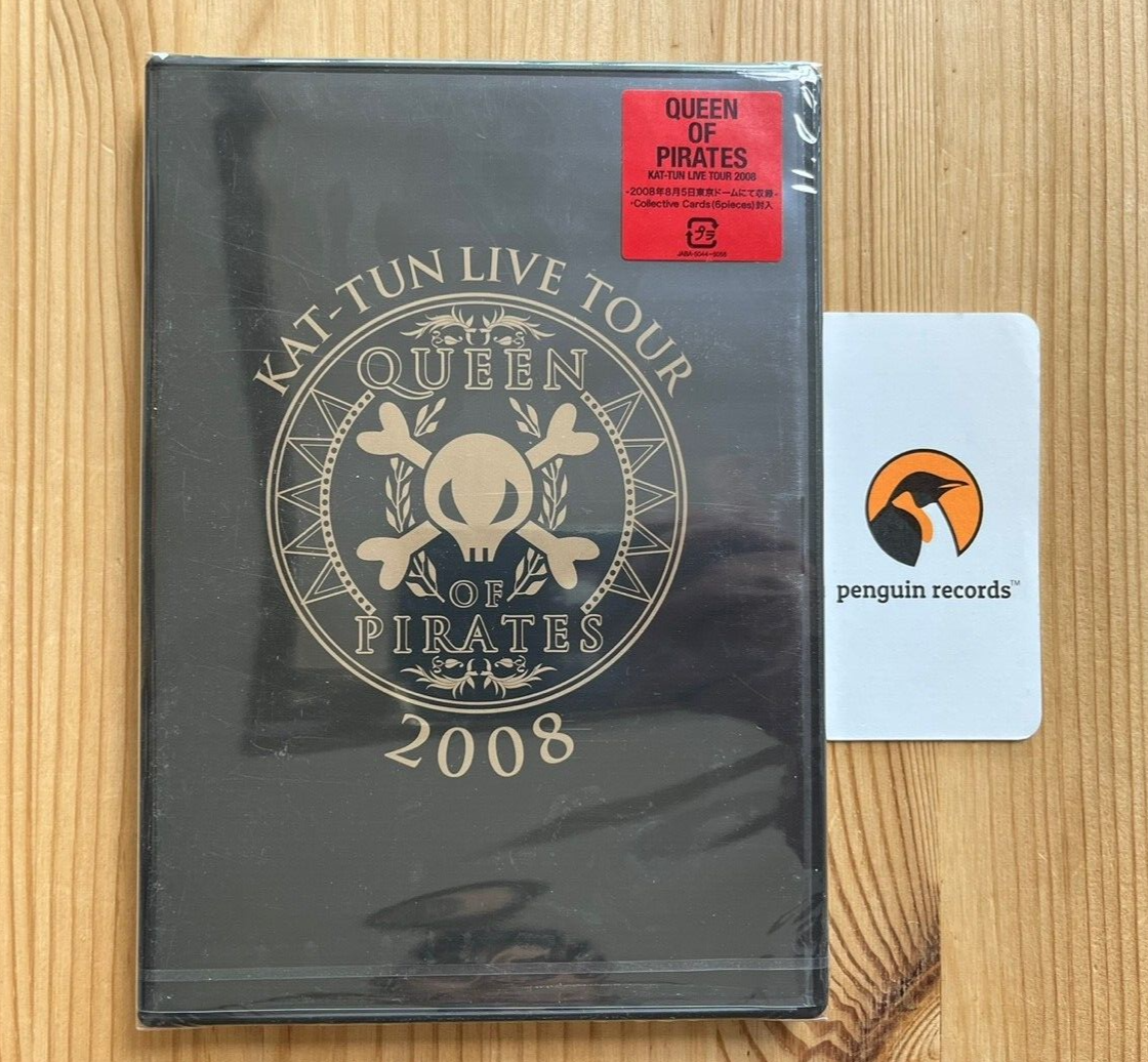 KAT-TUN LIVE TOUR 2008 QUEEN OF PIRATES JAPANESE EDITION DVD BRAND
