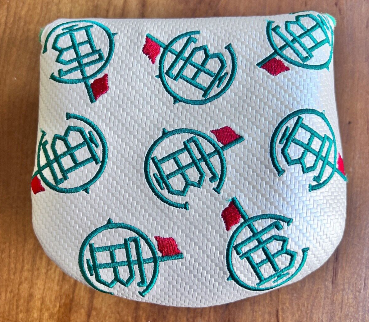 BRAND NEW The Buck Club Golf 2023 Masters Release Mallet Cover Dancing Flag TBC